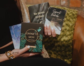 Affirmation card deck bundle: includes all 4 of the healing not broken card decks!!