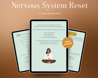 Nervous System Reset Kit- Practical simple tools for everyday use.