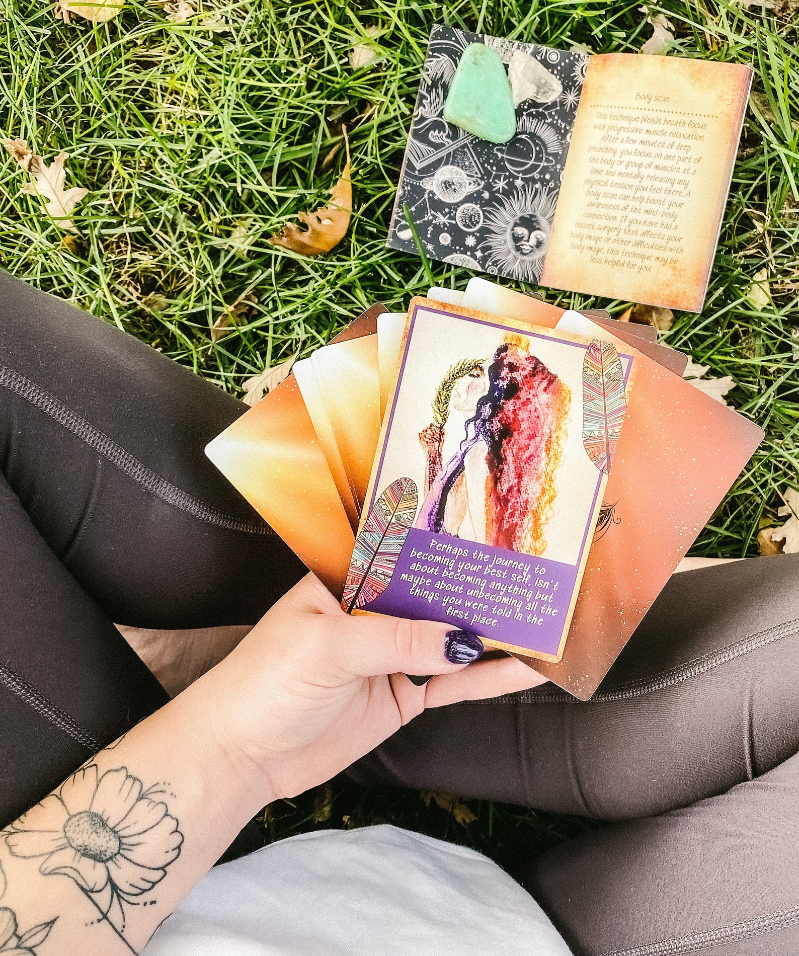 The Unseen Emotions Oracle Cards Etsy