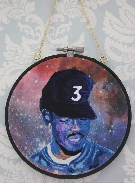 Download Chance The Rapper Coloring Book Hanging Embroidery Etsy