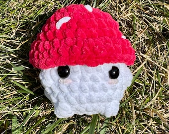 Chunky Mushroom | Stuffed Toy | Plushie | Amigurumi | Crochet