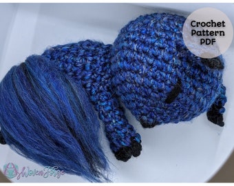 Joya el Zorro Dormilón / Crochet Amigurumi / Patrón PDF / Animal