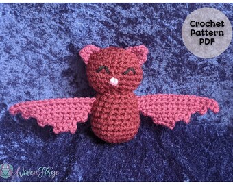 Bailey el Murciélago / Crochet Amigurumi / Patrón PDF / Animal