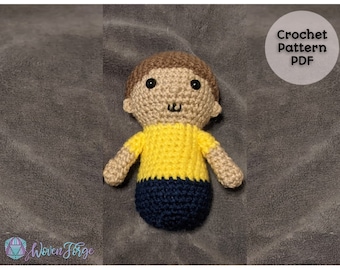 Morty B34N / Crochet Amigurumi / Patrón PDF / Geeky / Bean Bud