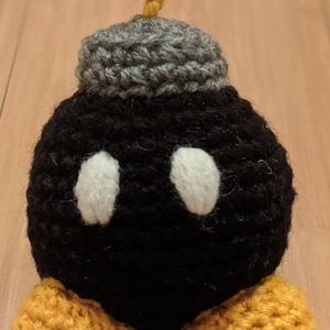 Bobby the Bomb Crochet Amigurumi Pattern PDF Geeky Creature image 3