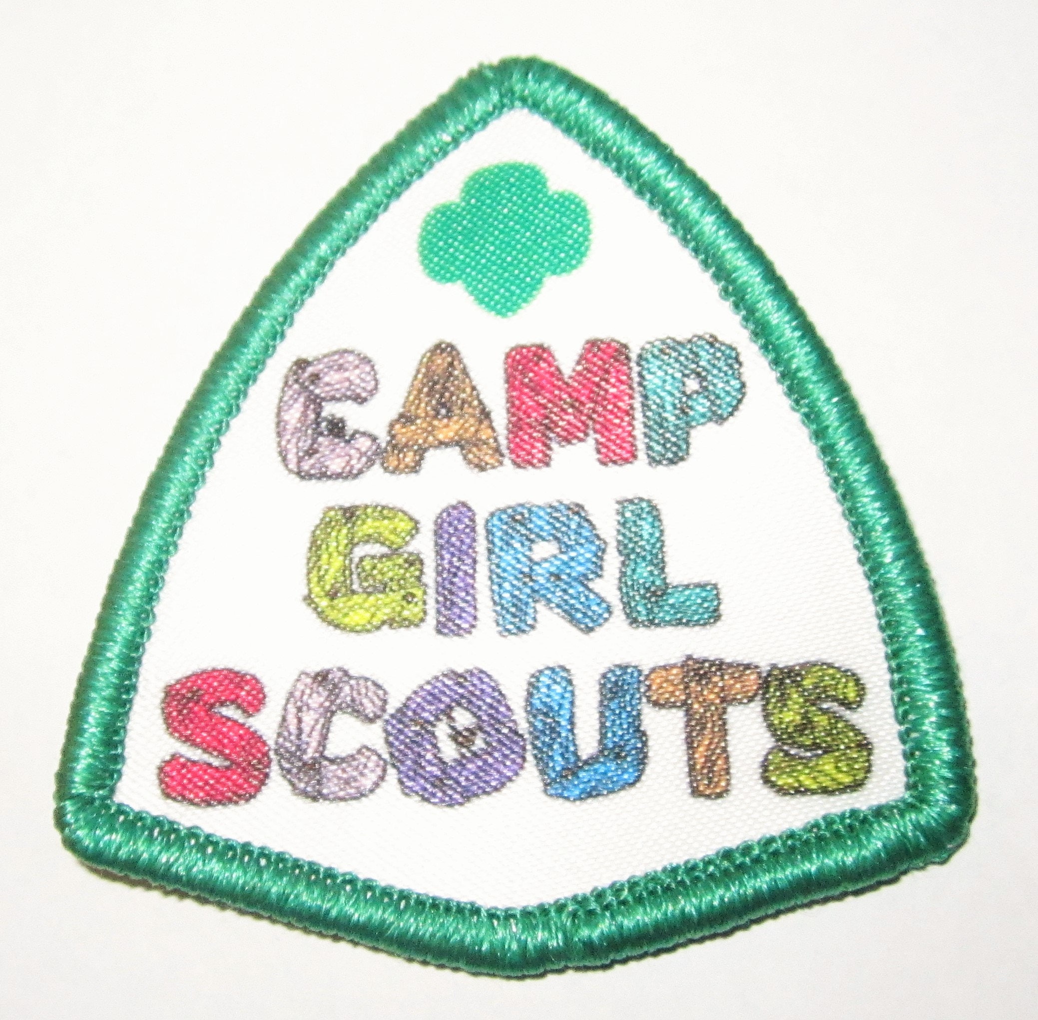 Girl Scout Fun Patch Camp Girl Scouts Etsy