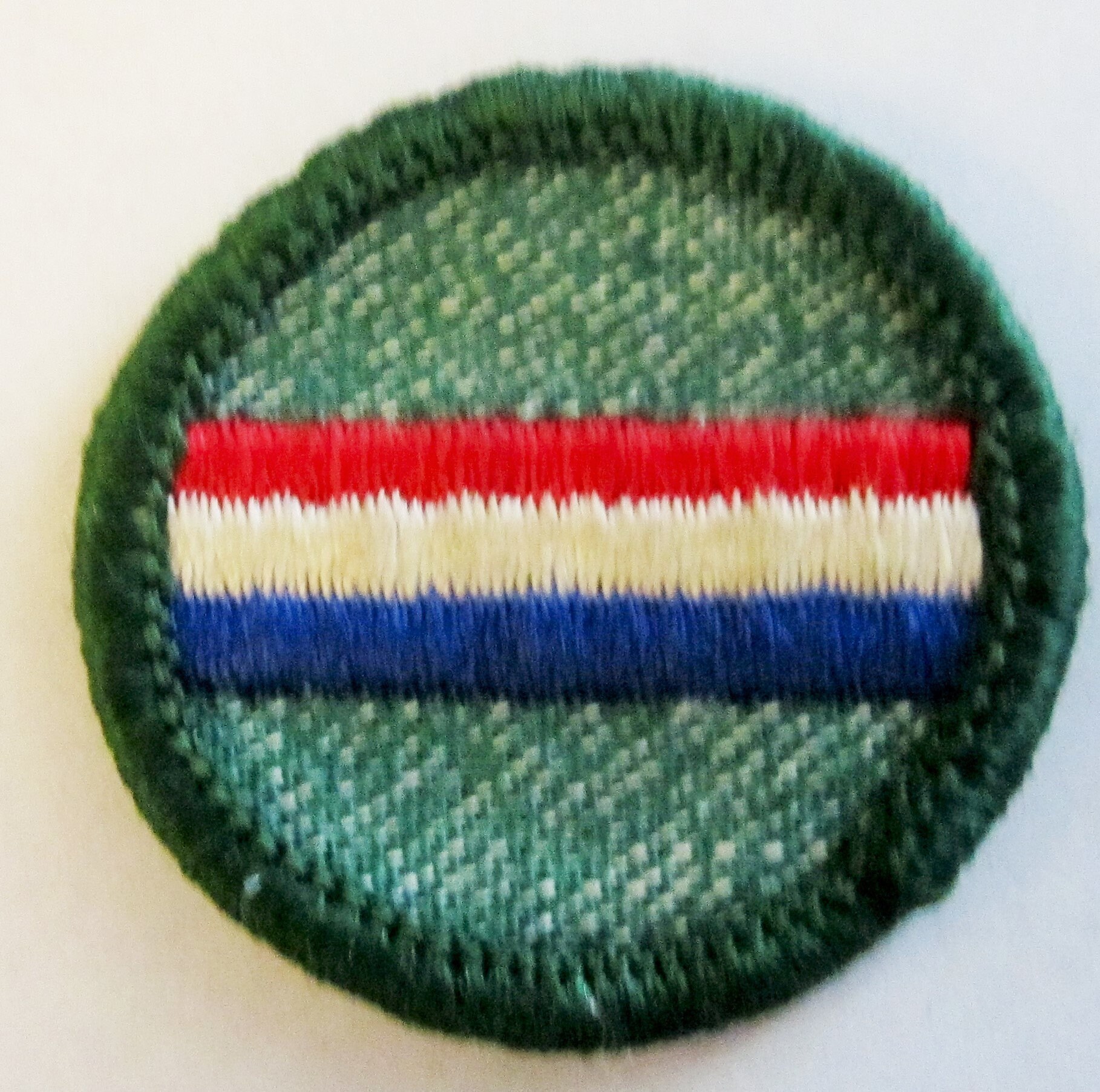 Vintage Intermediate Girl Scout Badge My Country Etsy