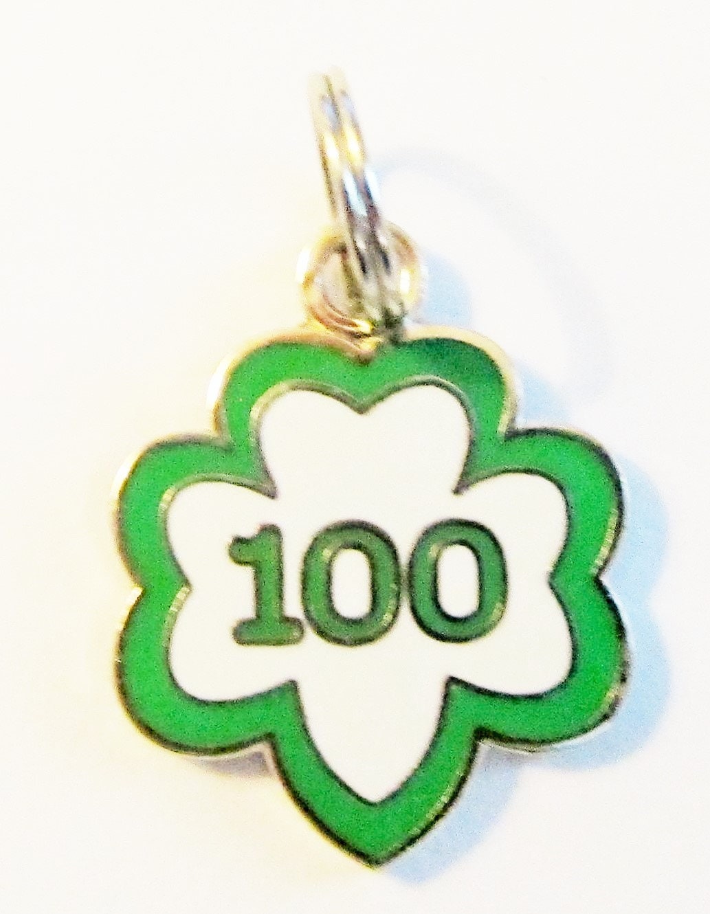 New Girl Scout 100 Trefoil Charm Etsy