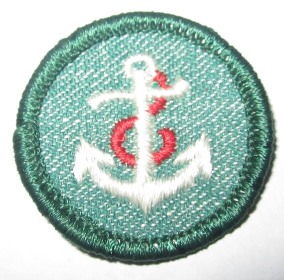 Intermediate Girl Scout Badge Dabbler circa 1950/'s