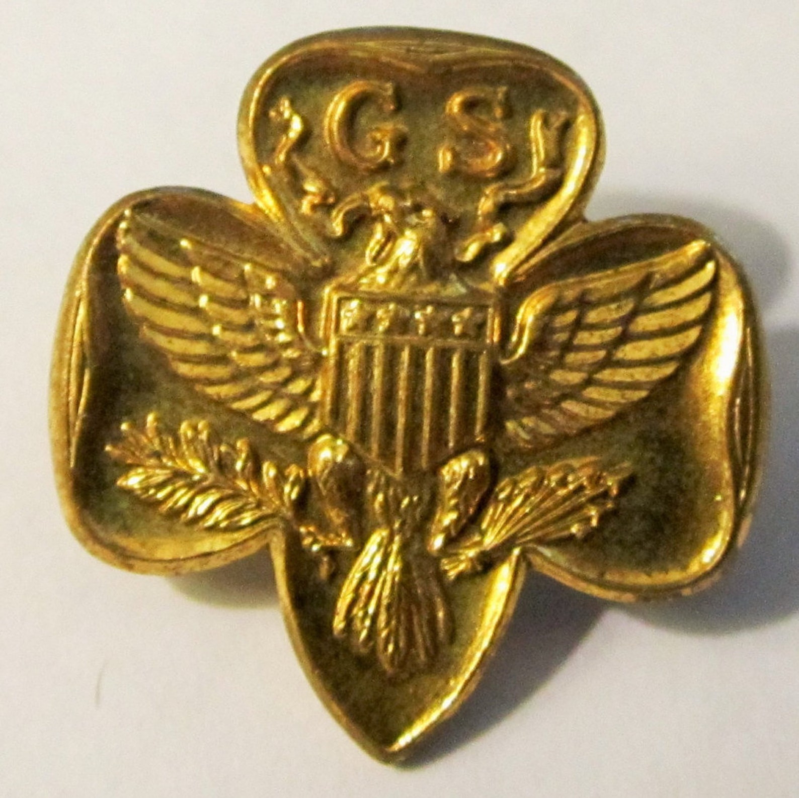 CLEARANCE Vintage Girl Scout Membership Pin circa 1950's Etsy