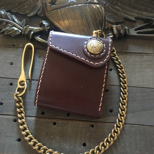 billfold wallet with chain