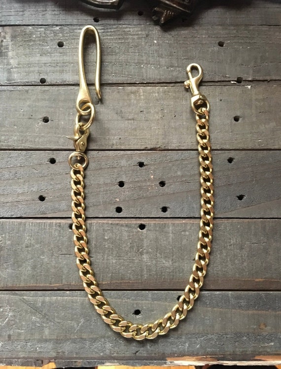 Classical Note Brass Wallet Chain 真鍮 ROTAR ウォレットチェーン Classical Note Brass Wallet Chain
