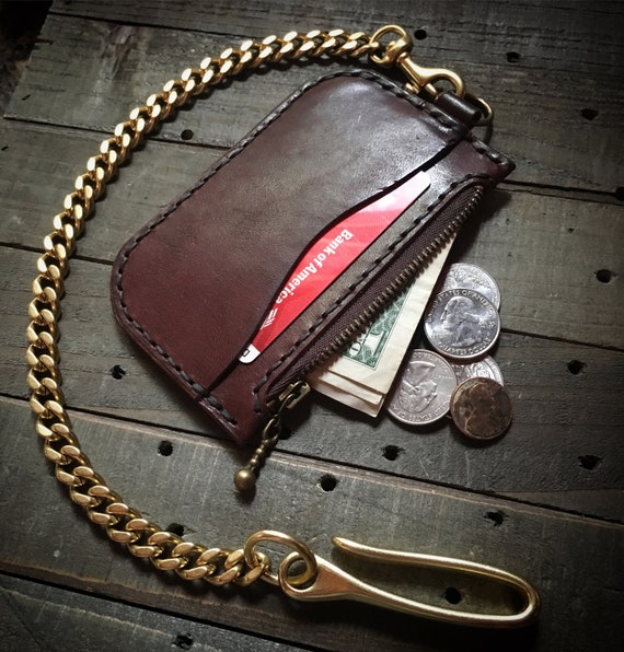 Basic Slim Card Wallet with Charm