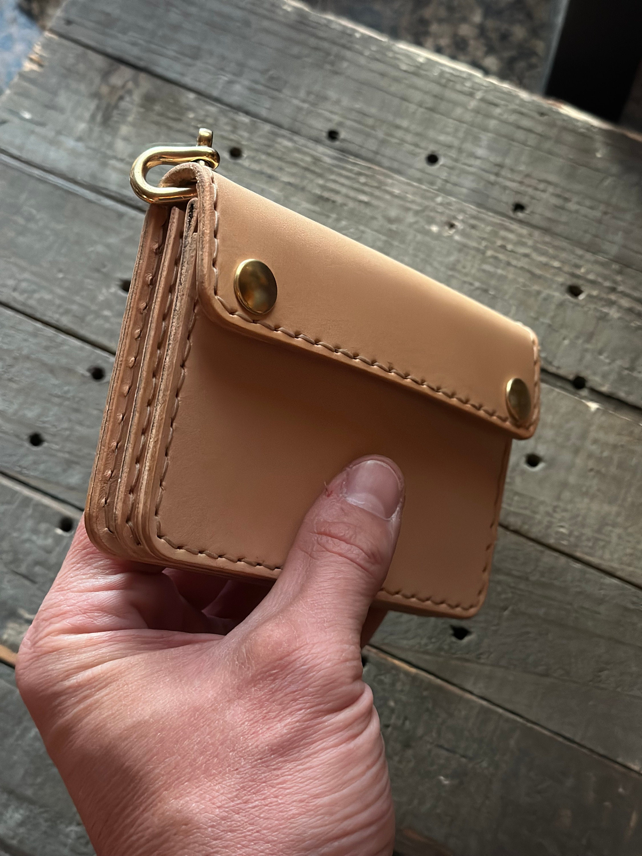 Mini Trucker Wallet - Etsy