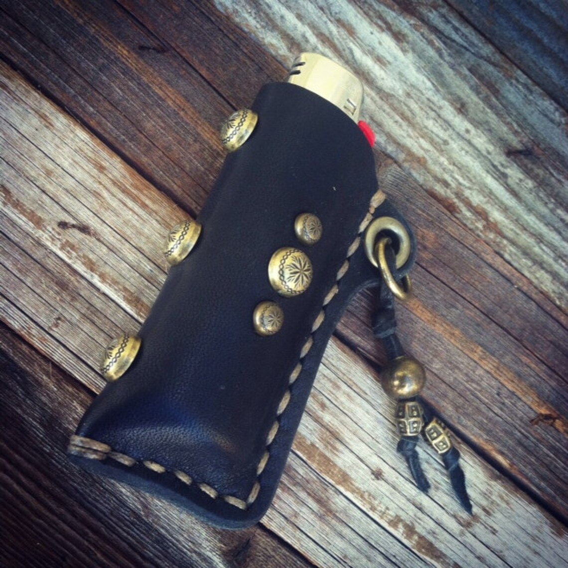 Leather Lighter Case Etsy