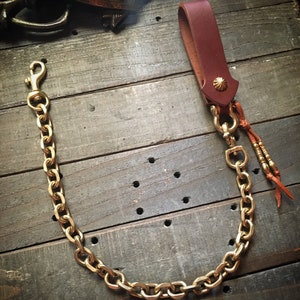Cadena para billetera con llavero para cinturón