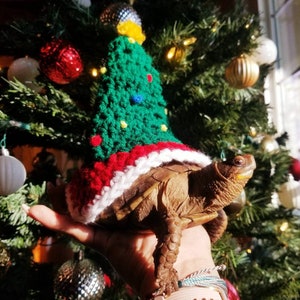 Christmas Tree Crochet Costume for Turtle/Tortoises