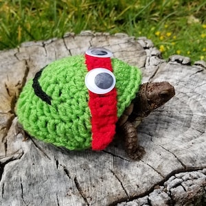 Crochet Mutant Ninja Costume for Turtle/Tortoise