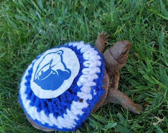 Gehäkeltes Kostüm im Basketball-Team-Stil für Schildkröten