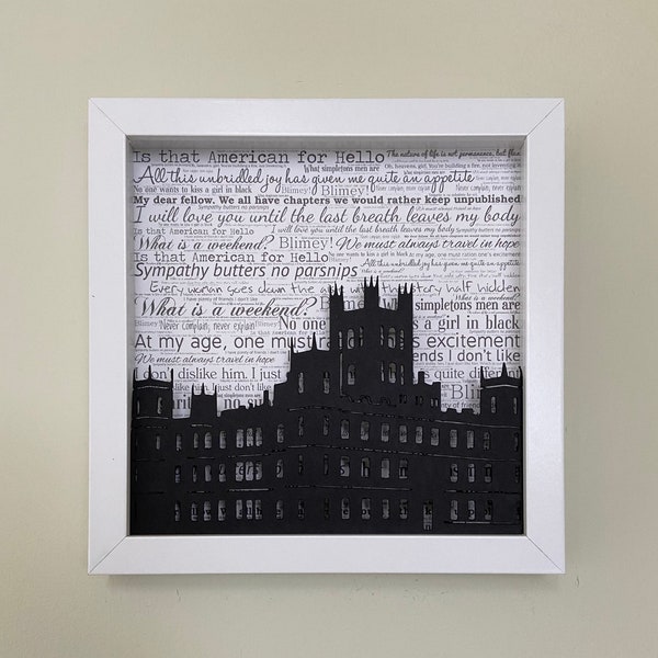 Downtown Abbey gift wall decor, Whats a weekend? Downton Abbey Castle, Highclere castle, Violet Grantham, Lady Mary, Downton Fan art