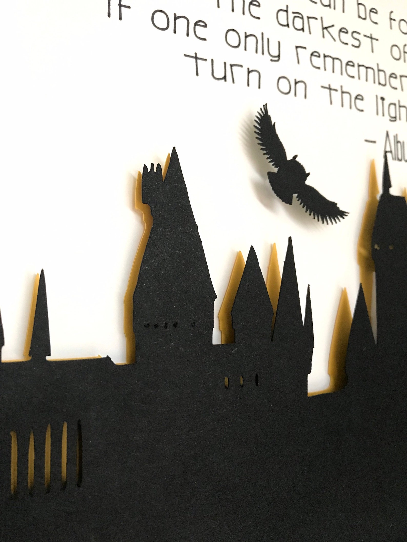 Harry Potter Wall Art Hogwarts pop art 3D dimensional wall Etsy