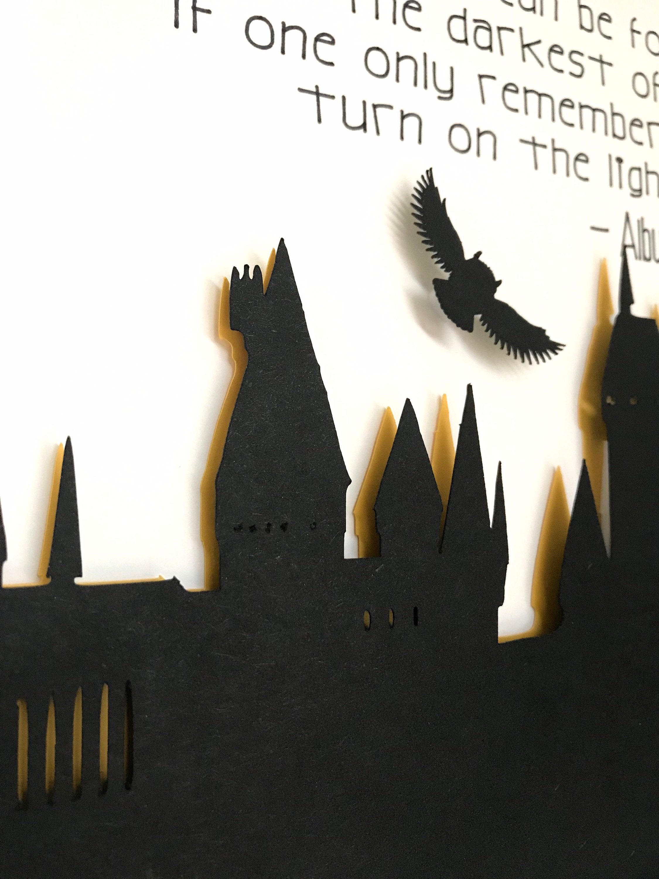 HP Wall Art Magical School Pop Art 3D Dimensional Wall Art Etsy