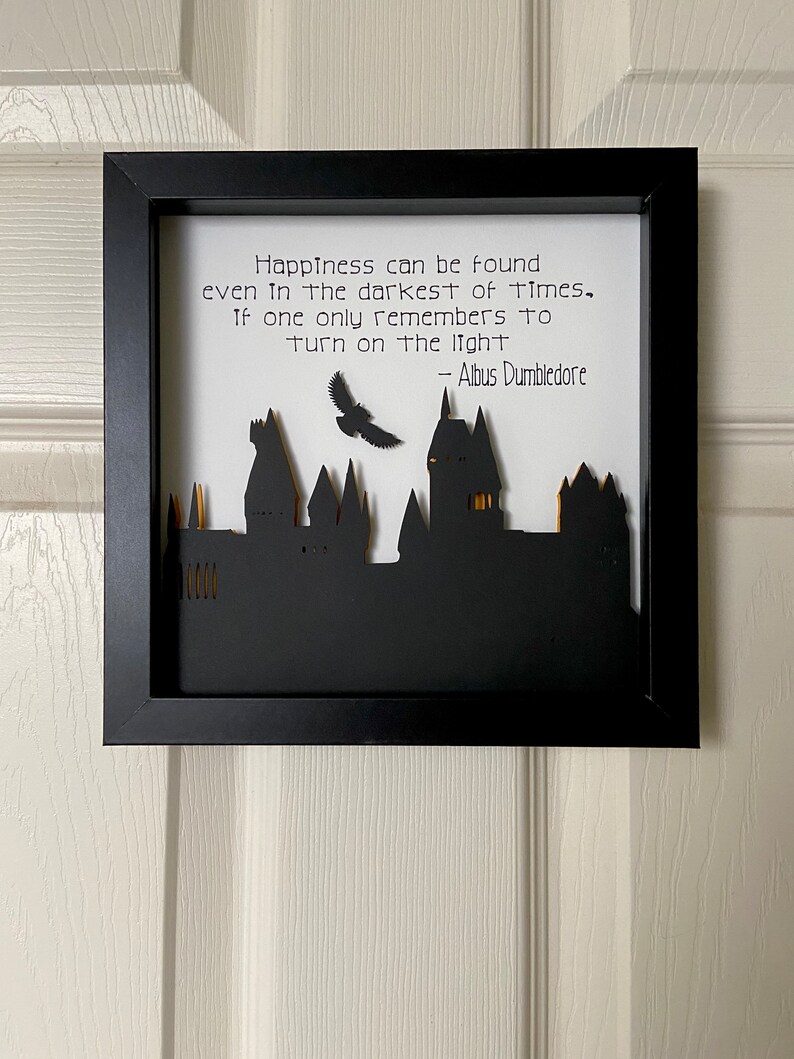 HP Wall Art Magical School Pop Art 3D Dimensional Wall Art Etsy