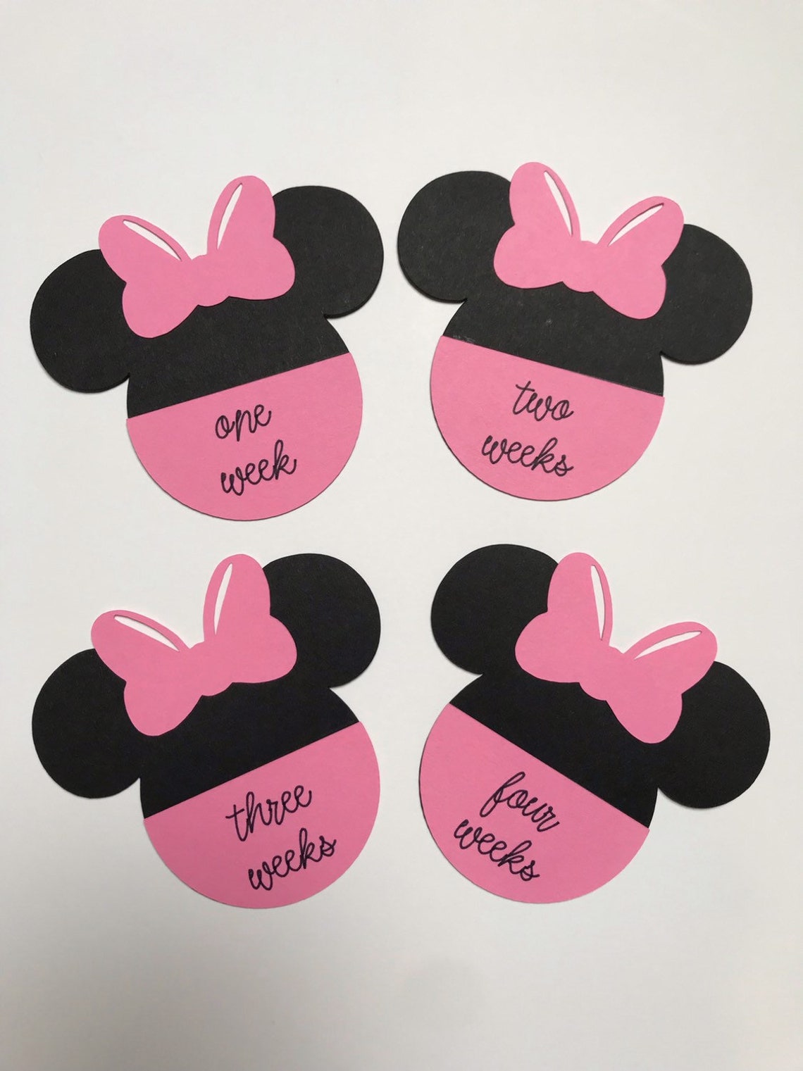 Disney Baby Milestone Cards Disney Baby Shower Disney Photo | Etsy