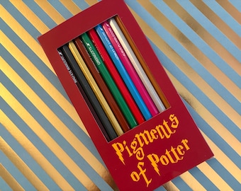 Set of PopColor Colored Pencils - NIB - NOS - Harry Potter Themed - “Pigments of Potter”