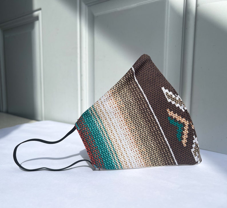 Native Serape Face Mask Ethnic Face Mask Western Face Mask Etsy