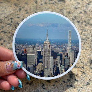 New York Sticker - Empire State Building - Empire State Sticker - New York City Sticker - Architect Gift - Travel Stickers - NYC Gifts