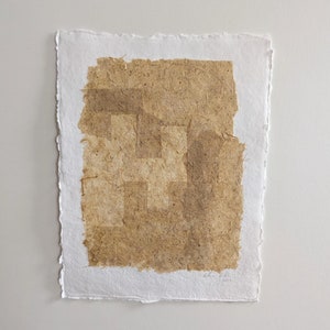 Collage originale su carta / Rudis / su carta di cotone