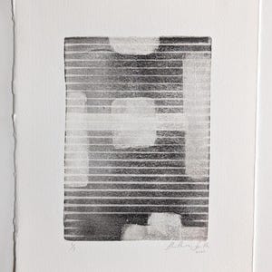 Original Art | Hand-Printed Monotype | Static | Wall Art on Paper