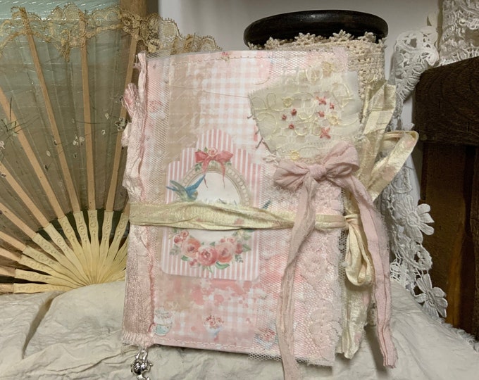 Glassine Bag Junk Journal, Vintage Style, for Journaling, Notebook