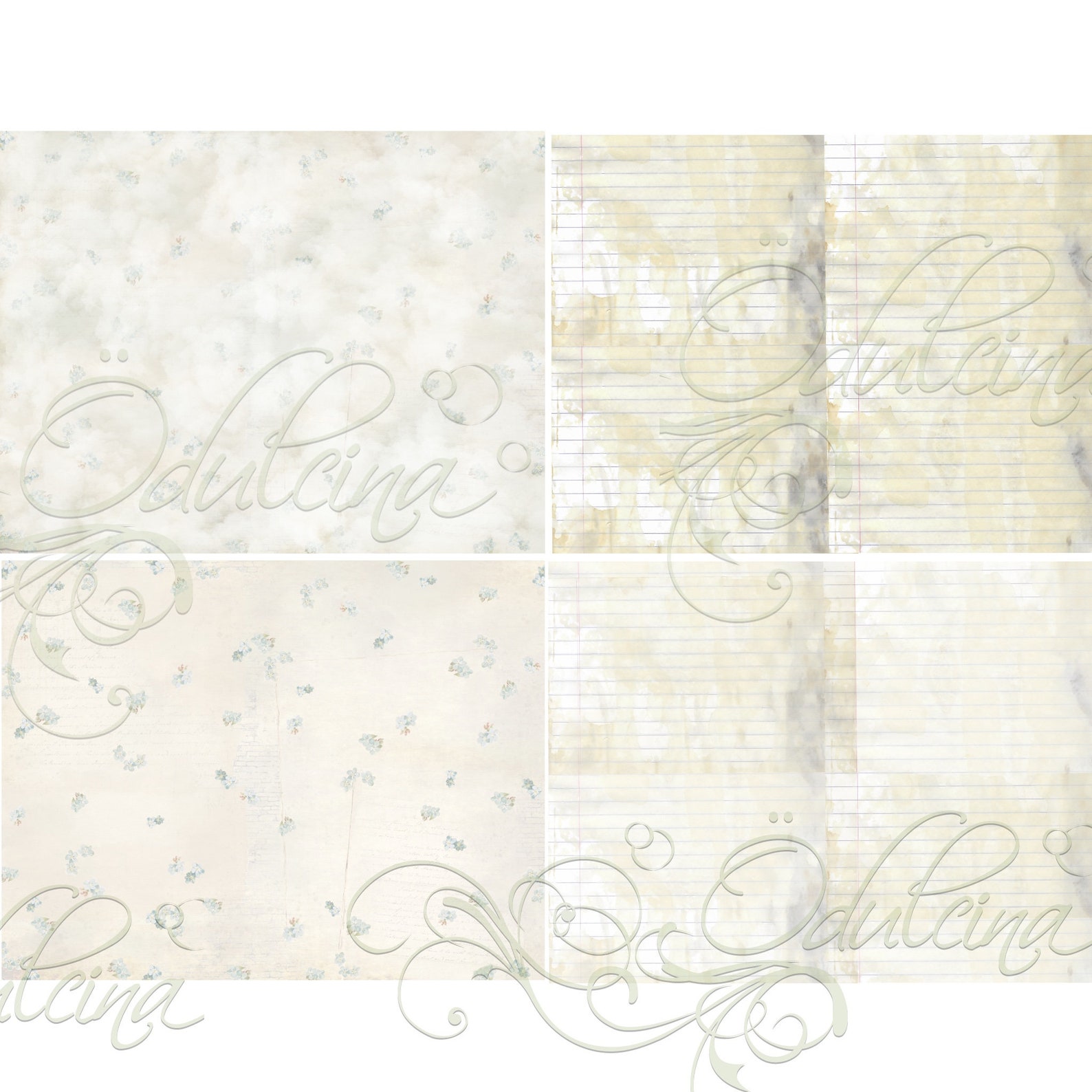 Me Not Kit Digital Download Antique Papers Etsy Canada