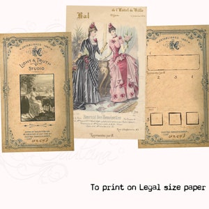 Legal Size Printable, Design Papers, Vintage Wallpaper - Antique Papers ...