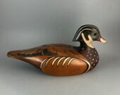 Wood Duck Decoy by Thomas Chandler from Bozeman Montana 1982