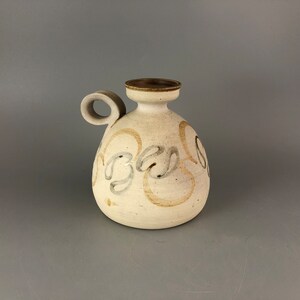 Pottery Jug - Stoneware Art Jug