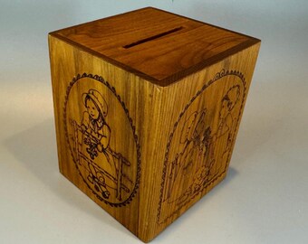 Wood Music Box by Toystalgia 1979 - Plays “Memories are for Saving”