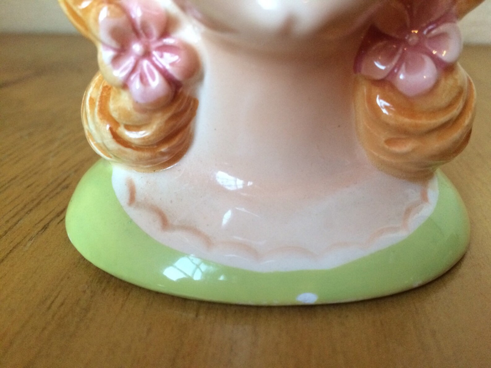 Lefton Women Head Vase Dressed in Green 1950's Face Etsy