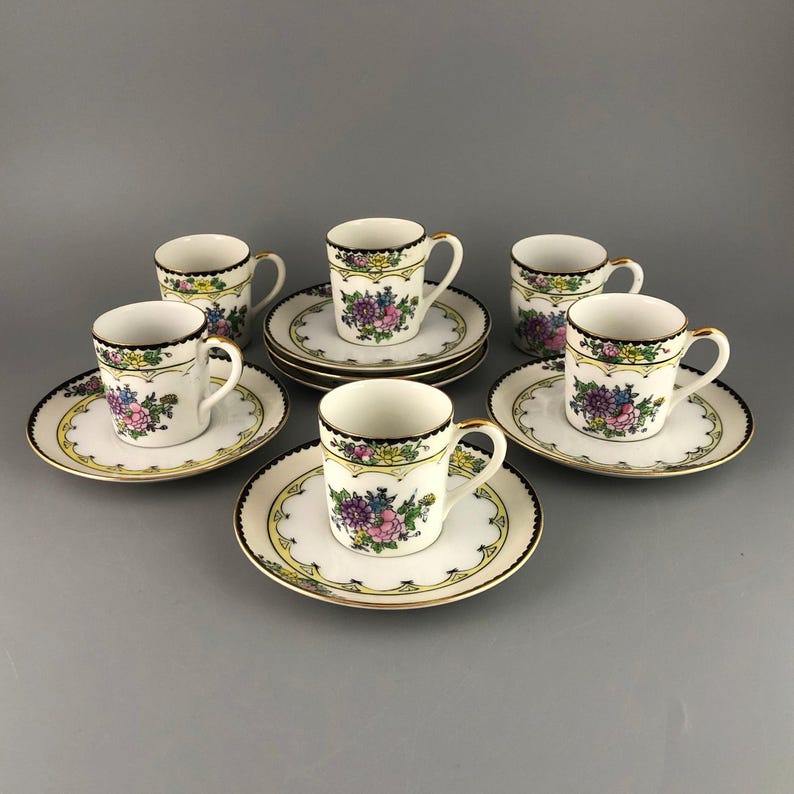 Noritake Porcelain Children’s Tea Set - 17 Piece Floral Design image 8