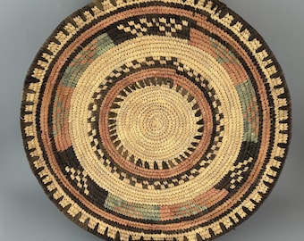 Woven Basket from South Africa Grain Plate Basket