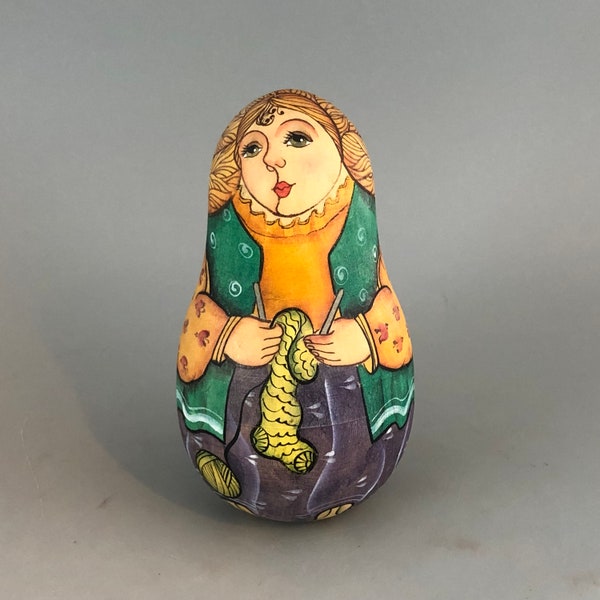 Russian Matryoshka Chime Doll Bell