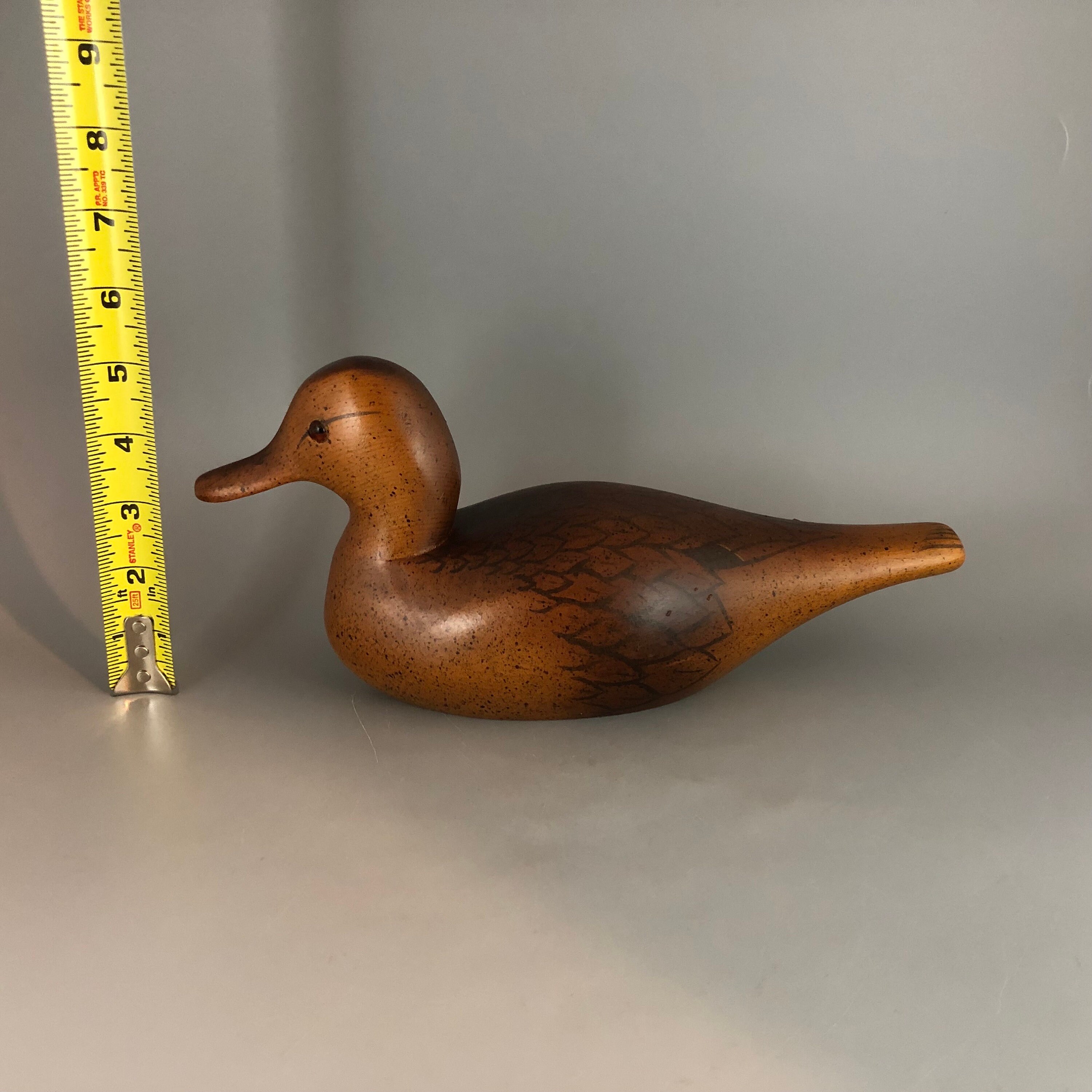 Big Sky Carvers Wood Duck Decoy Signed T Chandler - Mallard Hen