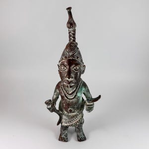 African Oba Warrior from the Kingdom of Benin in Nigeria