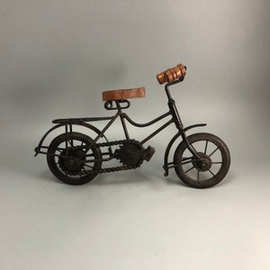 Metal Bike Sculpture