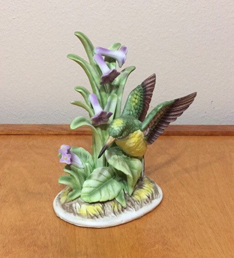 Royal Crown Hummingbird Figurine