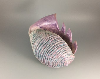 Sculpture Sea Shell Pottery Art by Mandy Dominic