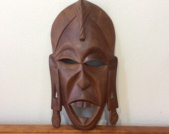 Carved Wood Mask from Africa
