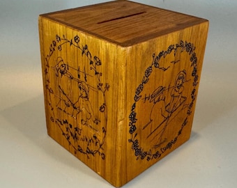 Wood Music Box by Toystalgia 1979 - Plays “Somewhere my Love”